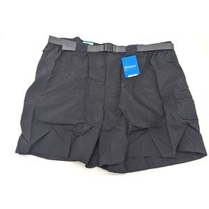 Columbia Women's Sandy River Cargo Shorts Black Size 3X
